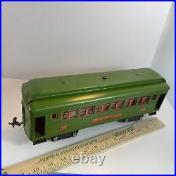 Vintage LIONEL PREWAR #309 Standard GREEN RAILWAY Pullman CAR Restored