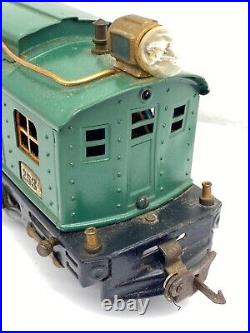 Vintage Lionel #253 Electric Locomotive Prewar O Gauge Tinplate Green UNTESTED