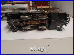Vintage Lionel 259E Steam Locomotive Train Set Lot 8 Pcs Metal Pre-War O Gauge