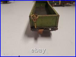 Vintage Lionel 259E Steam Locomotive Train Set Lot 8 Pcs Metal Pre-War O Gauge
