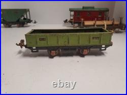 Vintage Lionel 259E Steam Locomotive Train Set Lot 8 Pcs Metal Pre-War O Gauge