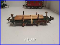 Vintage Lionel 259E Steam Locomotive Train Set Lot 8 Pcs Metal Pre-War O Gauge