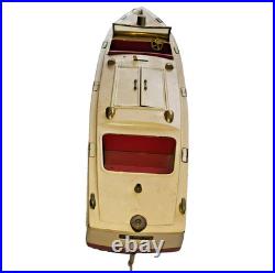 Vintage Lionel-Craft Wind-Up Speed Boat with Key 1930s Tin Toy Prewar Lionel