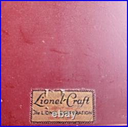 Vintage Lionel-Craft Wind-Up Speed Boat with Key 1930s Tin Toy Prewar Lionel