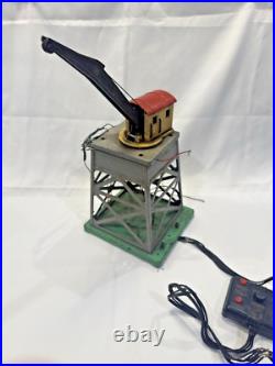 Vintage Lionel Lot #165 Crane #137 Station #91 + Signal As Is Untested PREWAR