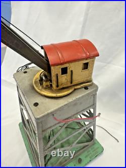 Vintage Lionel Lot #165 Crane #137 Station #91 + Signal As Is Untested PREWAR