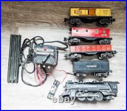 Vintage Lionel No. 1666 Pre-War Steam Locomotive Engine Train and Tender