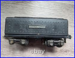 Vintage Lionel No. 1666 Pre-War Steam Locomotive Engine Train and Tender
