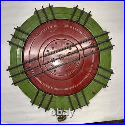 Vintage Lionel No. 200 Standard Gauge Turntable Red Green Prewar
