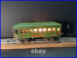 Vintage Lionel O Gauge Pre-War Observation & Pullman Cars (2) #610 & 612, withBox