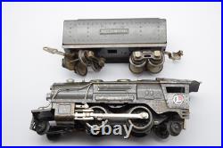 Vintage Lionel O Gauge Train Lot 259E Locomotive Track Cars Signals Pre war