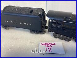 Vintage Lionel Post War O/O-27 Steam Turbine 6-8-6 #2020 steam engine 6020W