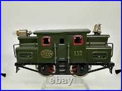 Lionel Pre-War O Gauge 152 Locomotive Waterslide Decal Set – 1:48 Scale, Black, Glossy Finish, C-10 Mint