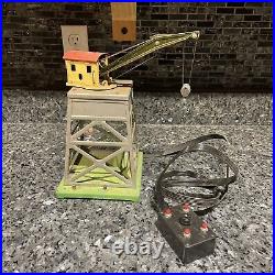 Vintage Lionel Pre War Magnetic Crane No. 165 Not Tested No Magnet As Is