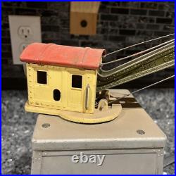 Vintage Lionel Pre War Magnetic Crane No. 165 Not Tested No Magnet As Is