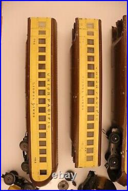Vintage Lionel Pre-War Union Pacific Streamlined Train Set 752E 753 754 O Gauge