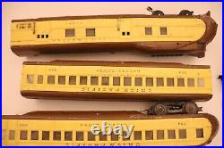 Vintage Lionel Pre-War Union Pacific Streamlined Train Set 752E 753 754 O Gauge
