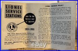 Vintage Lionel Pre-War Union Pacific Streamliner 752E Train, 753-1 Box & Manuals
