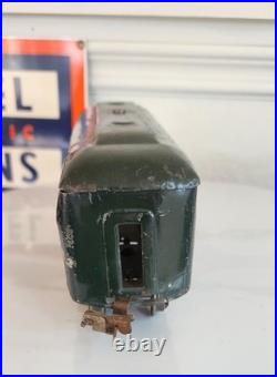 Vintage Lionel Pre-war 0 Gauge Observation & Passenger Cars 610/612 Set of 4