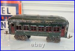 Vintage Lionel Pre-war 0 Gauge Observation & Passenger Cars 610/612 Set of 4