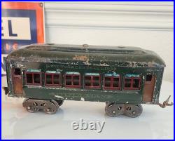 Vintage Lionel Pre-war 0 Gauge Observation & Passenger Cars 610/612 Set of 4