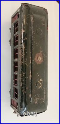 Vintage Lionel Pre-war 0 Gauge Observation & Passenger Cars 610/612 Set of 4