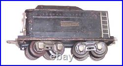 Vintage Lionel Prewar 261E Steamer Locomotive 2-4-2 with Tender for Restoration