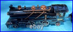 Vintage Lionel Prewar #262 O Gauge 2-4-2 Steam Locomotive Black with Copper Trim