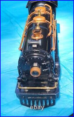 Vintage Lionel Prewar #262 O Gauge 2-4-2 Steam Locomotive Black with Copper Trim