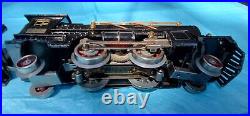 Vintage Lionel Prewar #262 O Gauge 2-4-2 Steam Locomotive Black with Copper Trim