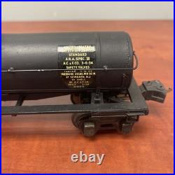 Vintage Lionel Prewar Original 2955 Semi-scale Shell Die-cast Tank Car