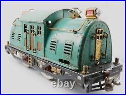 Vintage Lionel Prewar Standard Gauge 10E Electric Locomotive Engine Train, Green