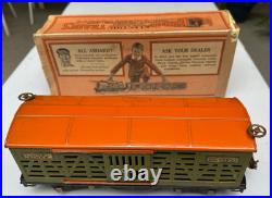 Vintage Lionel Standard Gauge Prewar # 513 Cattle Car clean & Original Box NICE Vintage Lionel Standard Gauge Prewar # 513 Cattle Car clean & Original Box NICE