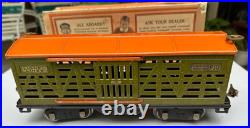 Vintage Lionel Standard Gauge Prewar # 513 Cattle Car clean & Original Box NICE Vintage Lionel Standard Gauge Prewar # 513 Cattle Car clean & Original Box NICE