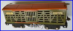 Vintage Lionel Standard Gauge Prewar # 513 Cattle Car clean & Original Box NICE Vintage Lionel Standard Gauge Prewar # 513 Cattle Car clean & Original Box NICE