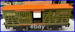 Vintage Lionel Standard Gauge Prewar # 513 Cattle Car clean & Original Box NICE Vintage Lionel Standard Gauge Prewar # 513 Cattle Car clean & Original Box NICE