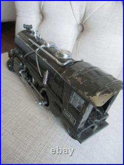 Vintage Lionel Train 2-4-2 Steam Engine 249E & 265W Tender Car Pre-War O Gauge