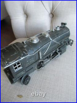 Vintage Lionel Train 2-4-2 Steam Engine 249E & 265W Tender Car Pre-War O Gauge