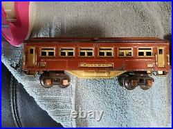 Vintage Lionel prewar O scale 262e with tender and cars in good condition