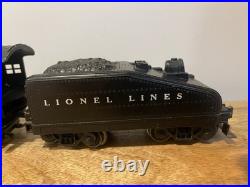 Vintage O Gauge 1940's Lionel No. 1666 Pre-War Steam Locomotive With Tender