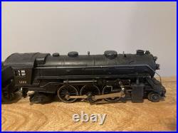 Vintage O Gauge 1940's Lionel No. 1666 Pre-War Steam Locomotive With Tender
