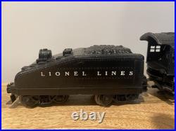 Vintage O Gauge 1940's Lionel No. 1666 Pre-War Steam Locomotive With Tender