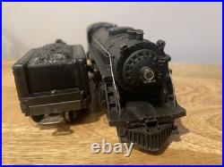 Vintage O Gauge 1940's Lionel No. 1666 Pre-War Steam Locomotive With Tender