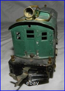 Vintage Pre-War Lionel 253 Green Trolley Car O Gauge