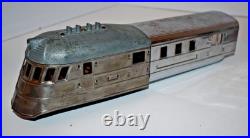 Vintage Pre-War Lionel 2 616, 618, & 3 Vestibules Flying Yankee
