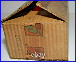 Vintage Pre-War Lionel No. 217 Standard Gauge Red Caboose withOriginal Box