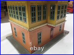 Vintage Pre-war Standard Gauge Lionel No. 437 Tinplate Switch Signal Tower NICE