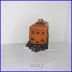 Vintage Prewar Lionel #248 Electric Locomotive Train With 2 Passenger Cars O Gauge