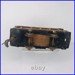 Vintage Prewar Lionel #248 Electric Locomotive Train With 2 Passenger Cars O Gauge