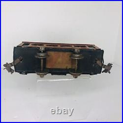Vintage Prewar Lionel #248 Electric Locomotive Train With 2 Passenger Cars O Gauge